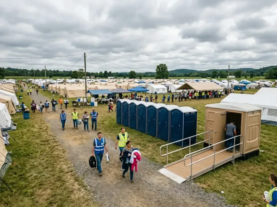 disaster-relief-camp-restrooms-010 — frequently asked questions, Dumpster & Portable Bathrooms Rental in Garland, UT
